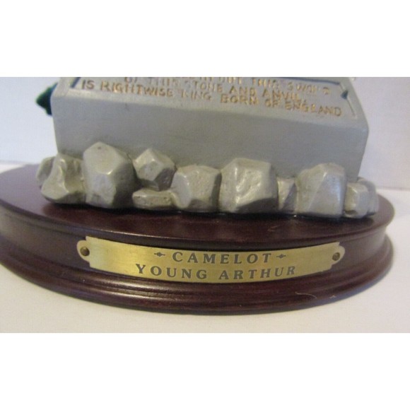 Kurt Adler Young Arthur ASA Collectibles Camelot Series Sculpture Limited Edit - Picture 3 of 10